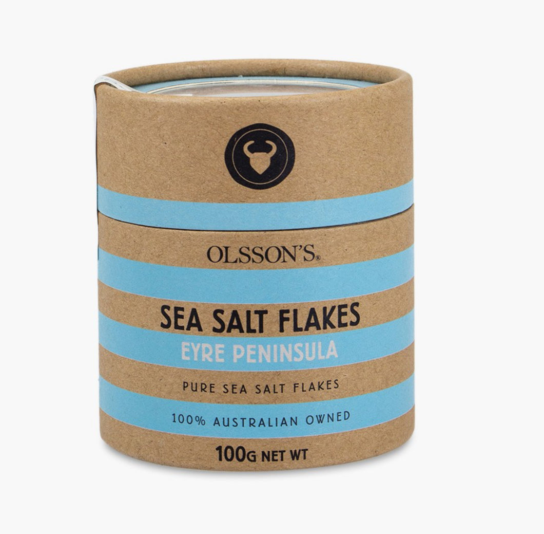 Olsson’s Sea Salt Flakes – Eyre Peninsula (120g)