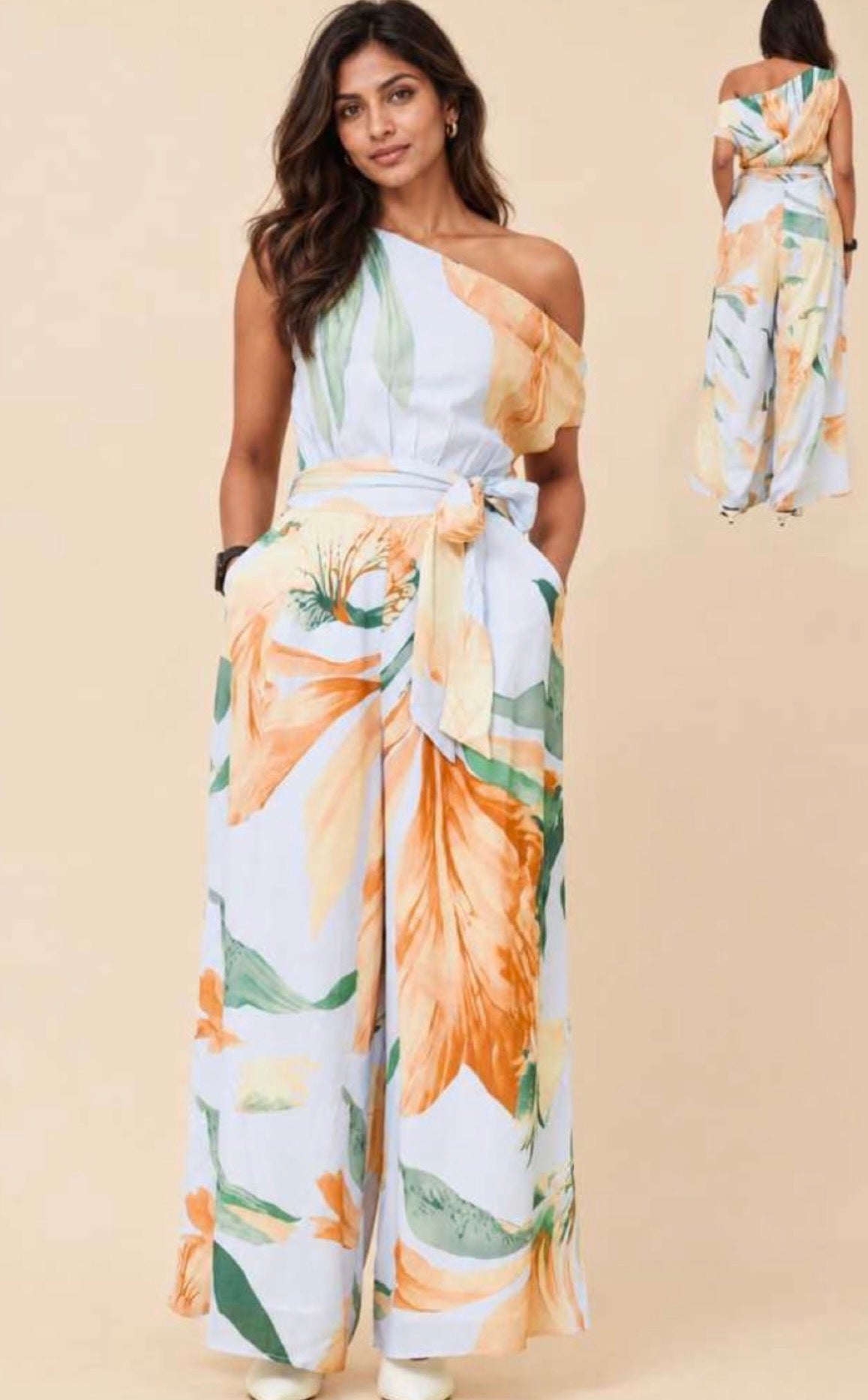 Clementine Floral Jumpsuit
