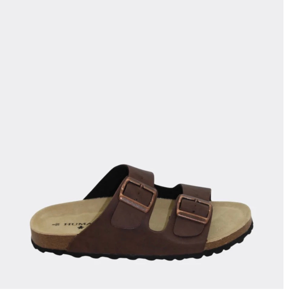 Ibiza choc Sandal