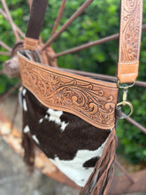 Tex - Leather Sling Cowhide Bag – AB13- brown