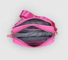 Cali Hot Pink Nylon Crossbody Bag