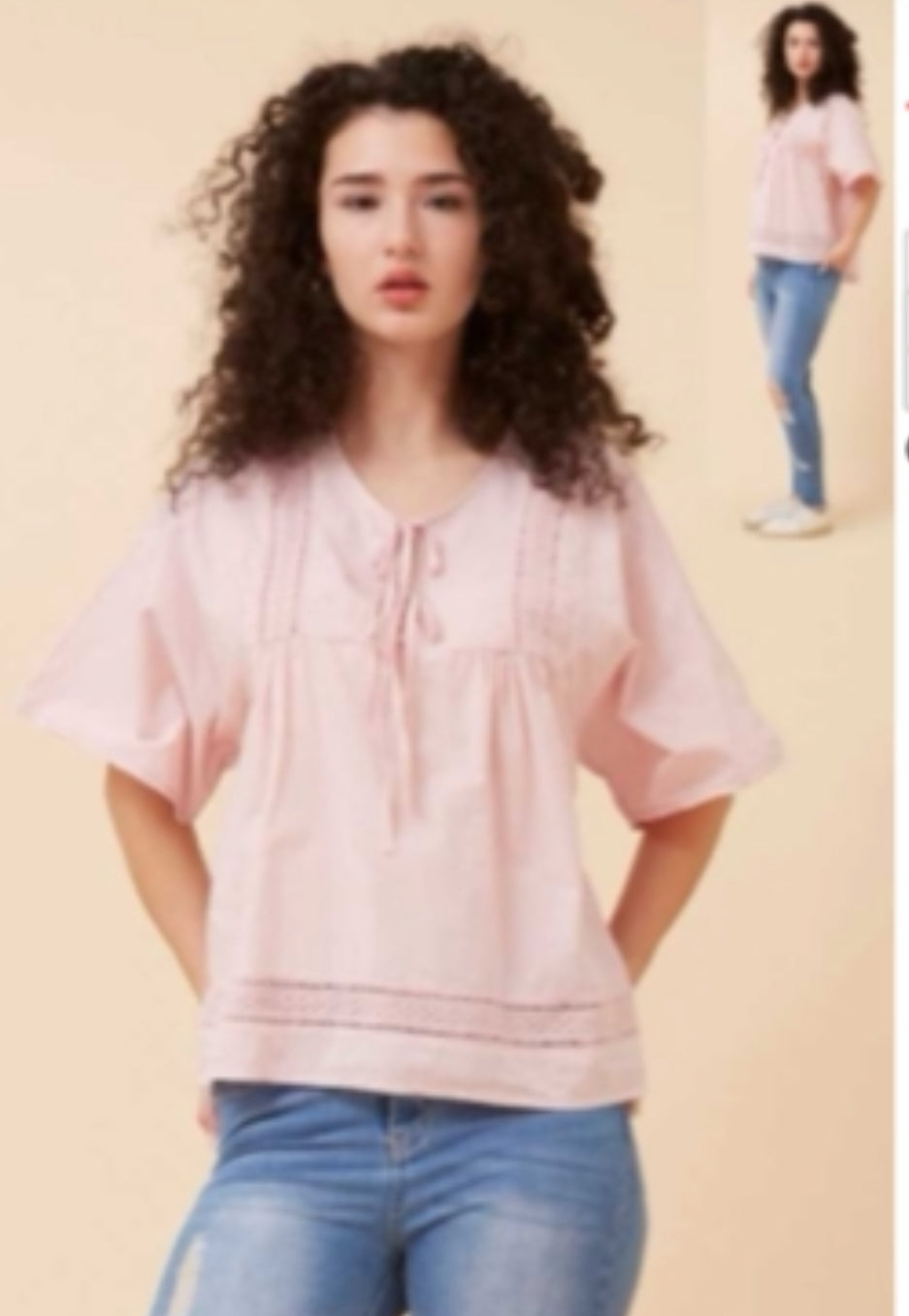 Blair Top - Pink