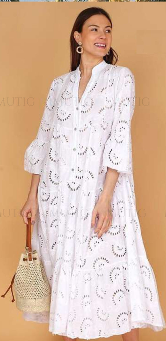Tess Dress - White