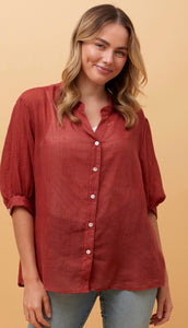 Miranda Top - Rust
