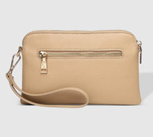 Poppy Clutch - Biscuit