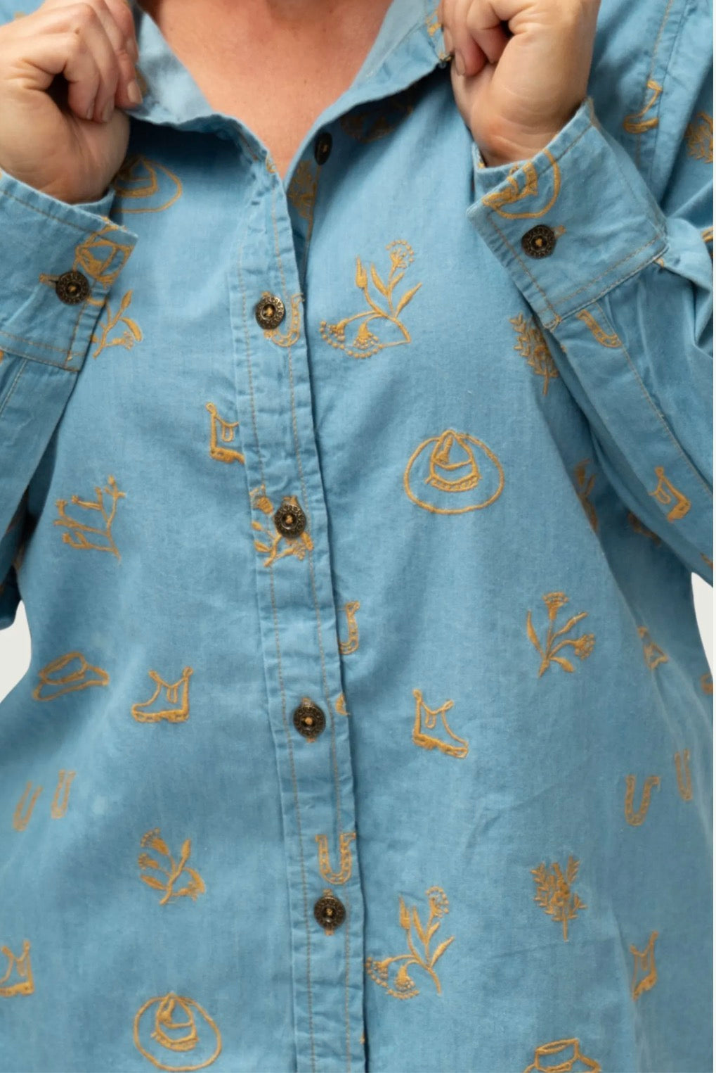 Lady Jane Denim Shirt