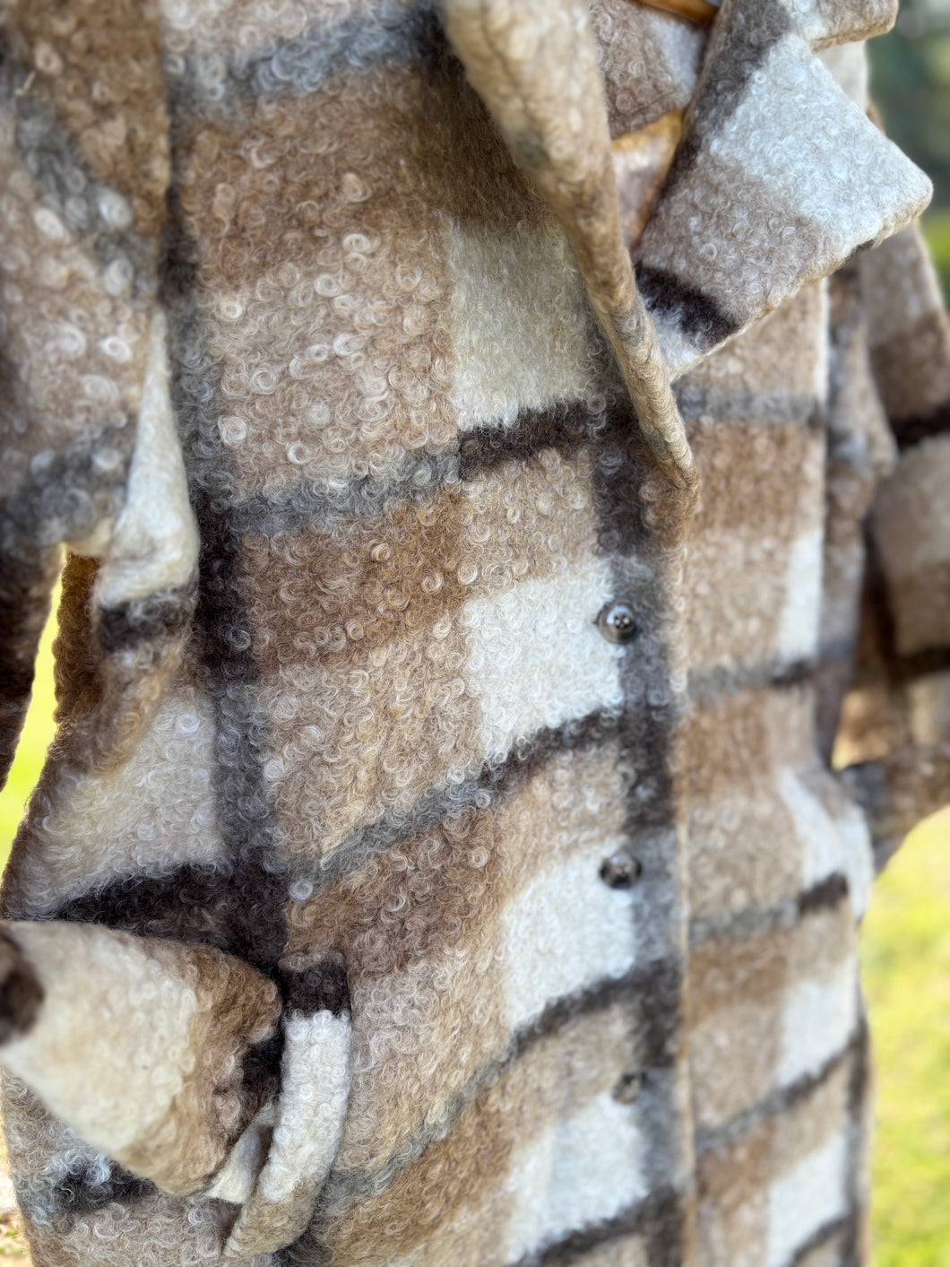 The Hazel Check Coat