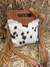 Cowhide - Tooling Sling Cowhide Bag - Cali-AB04