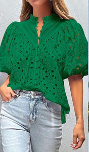 Holly Top - Green
