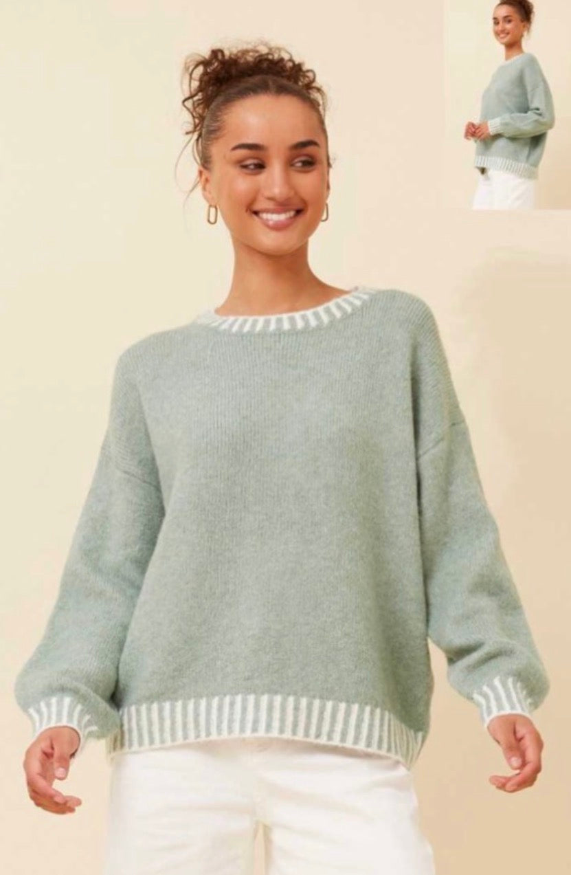 Sage Breeze Knit