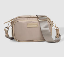 Cali Beige Nylon Crossbody Bag