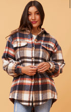 Lidia Check Shacket