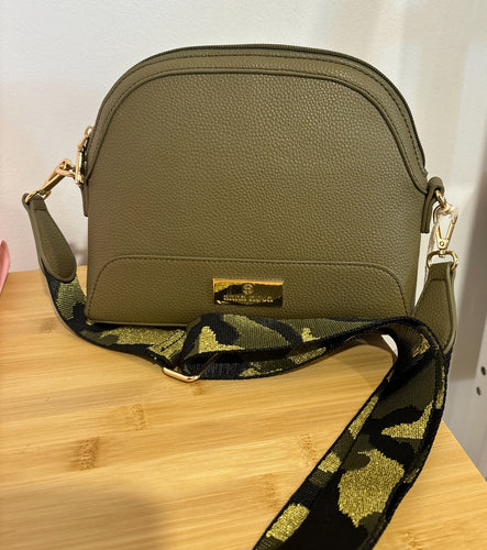 Calypso Satchel -Olive