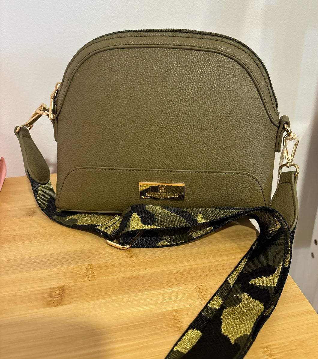 Calypso Satchel -Olive