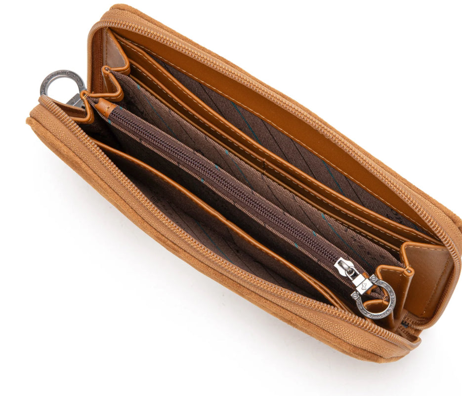 Boot Stitch Wallet~ brown