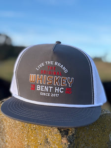 Whiskey Bent Cap -The straight gunmetal