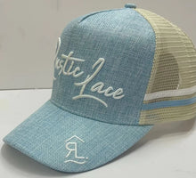 PRE-ORDER~ Rustic Lace Signature Trucker Cap- Skye Blue