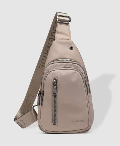 Boyd Nylon Sling Bag - Beige
