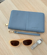 Arabella Travel Wallet ~ Blue
