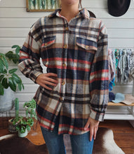 Lidia Check Shacket