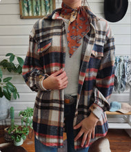 Lidia Check Shacket