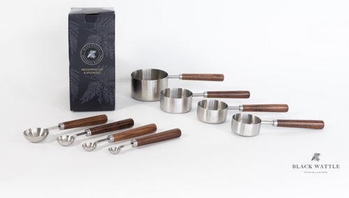 Black Wattle Measuring Set (Spoon & Cup)