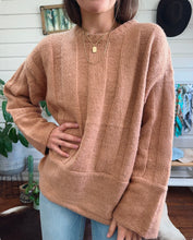Gingerbread Ribbed Knit