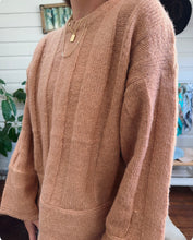 Gingerbread Ribbed Knit