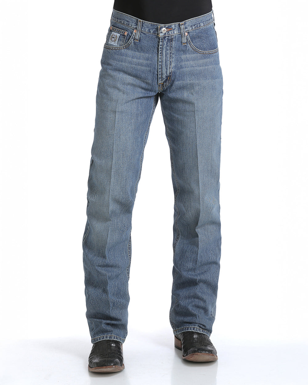 Cinch Jeans MEN'S WHITE LABEL 003 RIGID - MEDIUM STONE