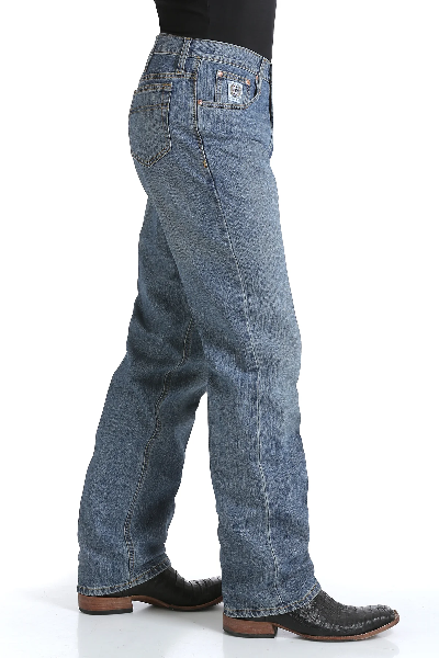 Cinch Jeans MEN'S WHITE LABEL 003 RIGID - MEDIUM STONE
