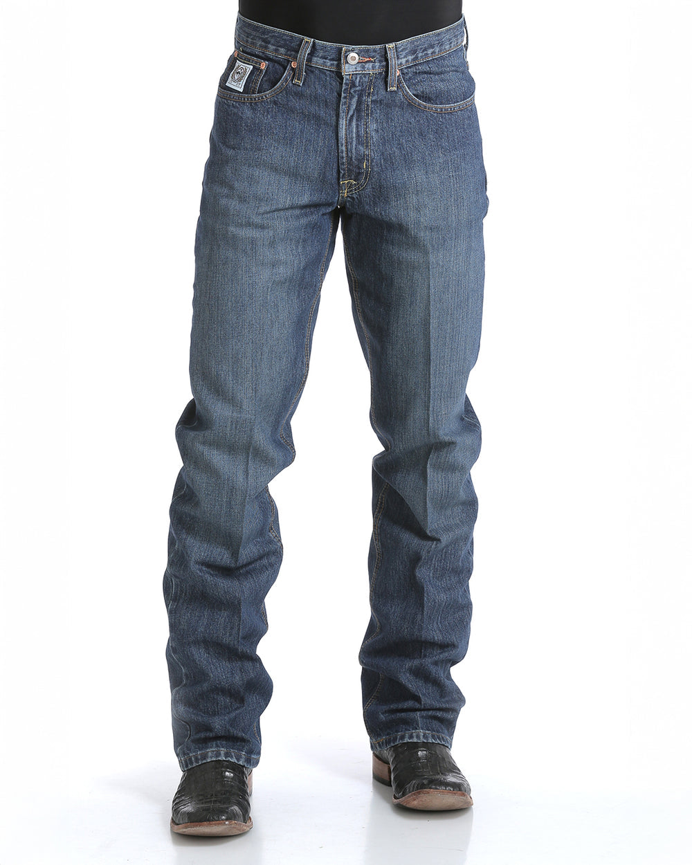 Cinch Jeans MEN'S WHITE LABEL 013 RIGID - DARK STONE