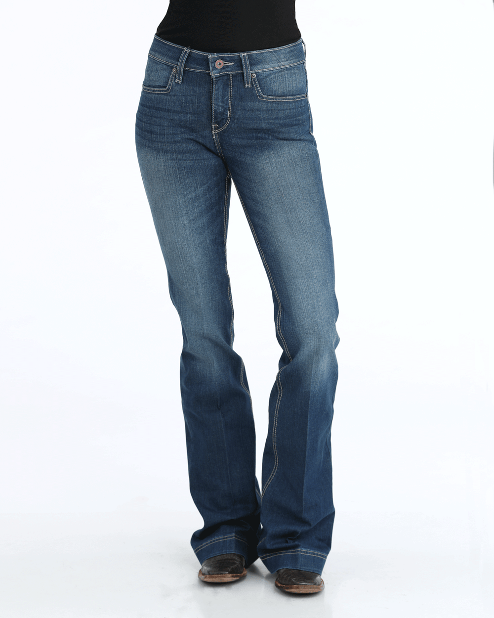 WOMEN'S LYNDEN SLIM TROUSER - MEDIUM STONE