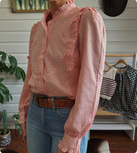 Polka Dot Shirt - Rose