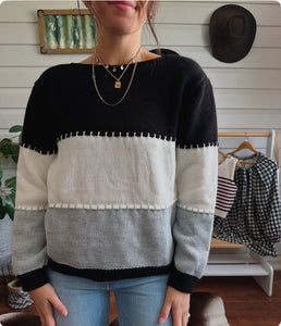 Harper Colourblock Knit