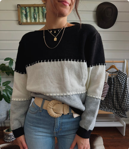 Harper Colourblock Knit