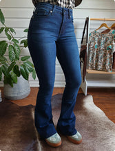 KANCAN MID RISE FLARE JEANS-KC6102D-OP