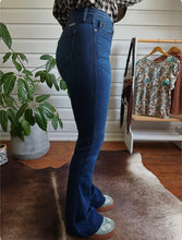 KANCAN MID RISE FLARE JEANS-KC6102D-OP