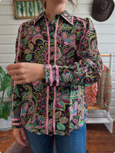 Midnight Paisley Blouse
