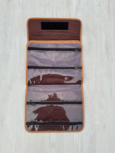 Patchwork Cowhide and Tooling Leather Makeup Bag – AT65 Bown