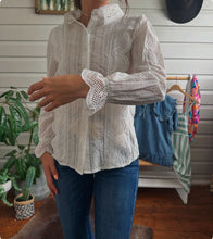 Cotton Lace Blouse