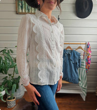 Cotton Lace Blouse