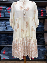 Paisley Cream Dress