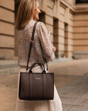 Manhattan Tote Bag- chocolate
