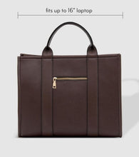 Manhattan Tote Bag- chocolate