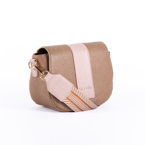 Liv & Milly - Lizzie - Caramel & Pastel Pink