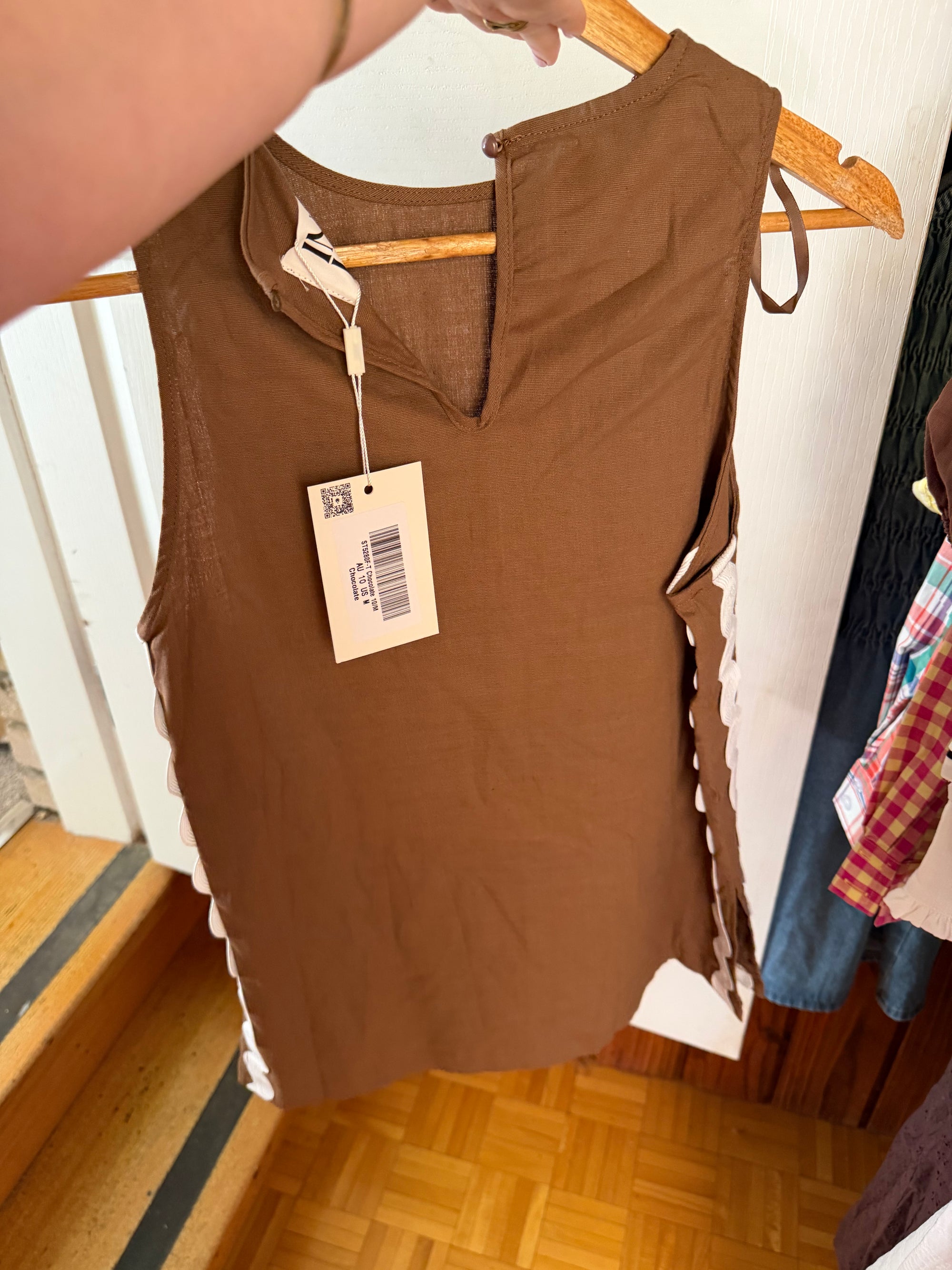 High Country Trim Top | Chocolate