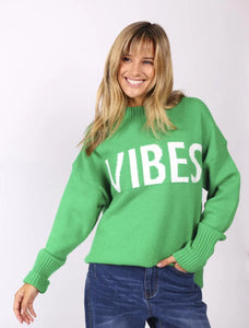 Vibes Knit - Green