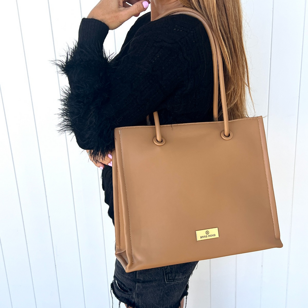 Venice Tote - Taupe