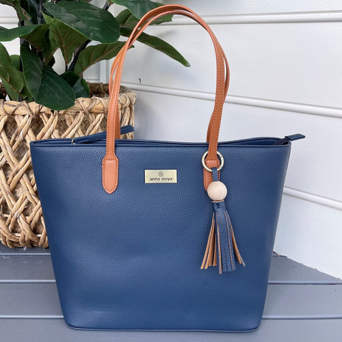 Tropicana Tote Blue