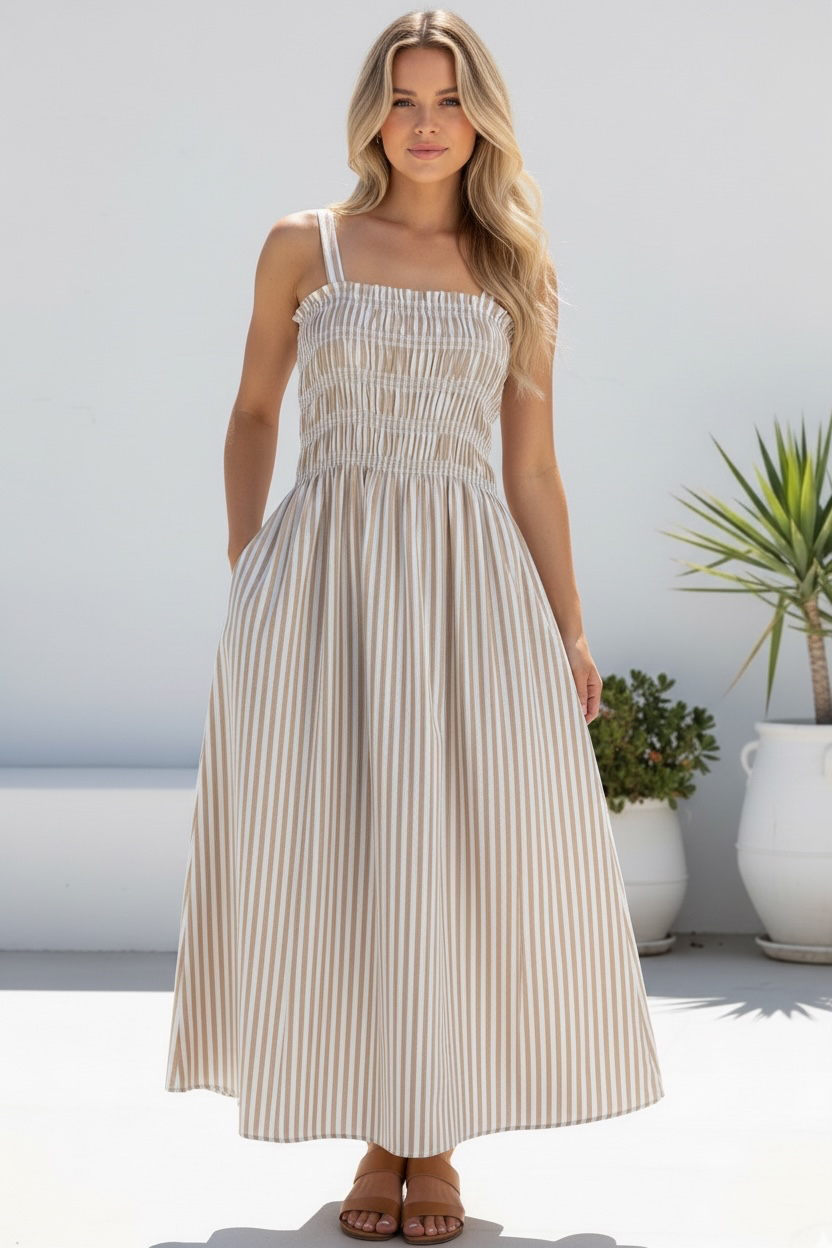 Dusty Dress Tan